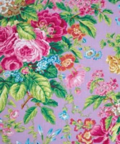 Casey Marks Madeline Dress In Lavender Chintz