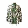 De Castro Green Rainbow Ikat Jacket
