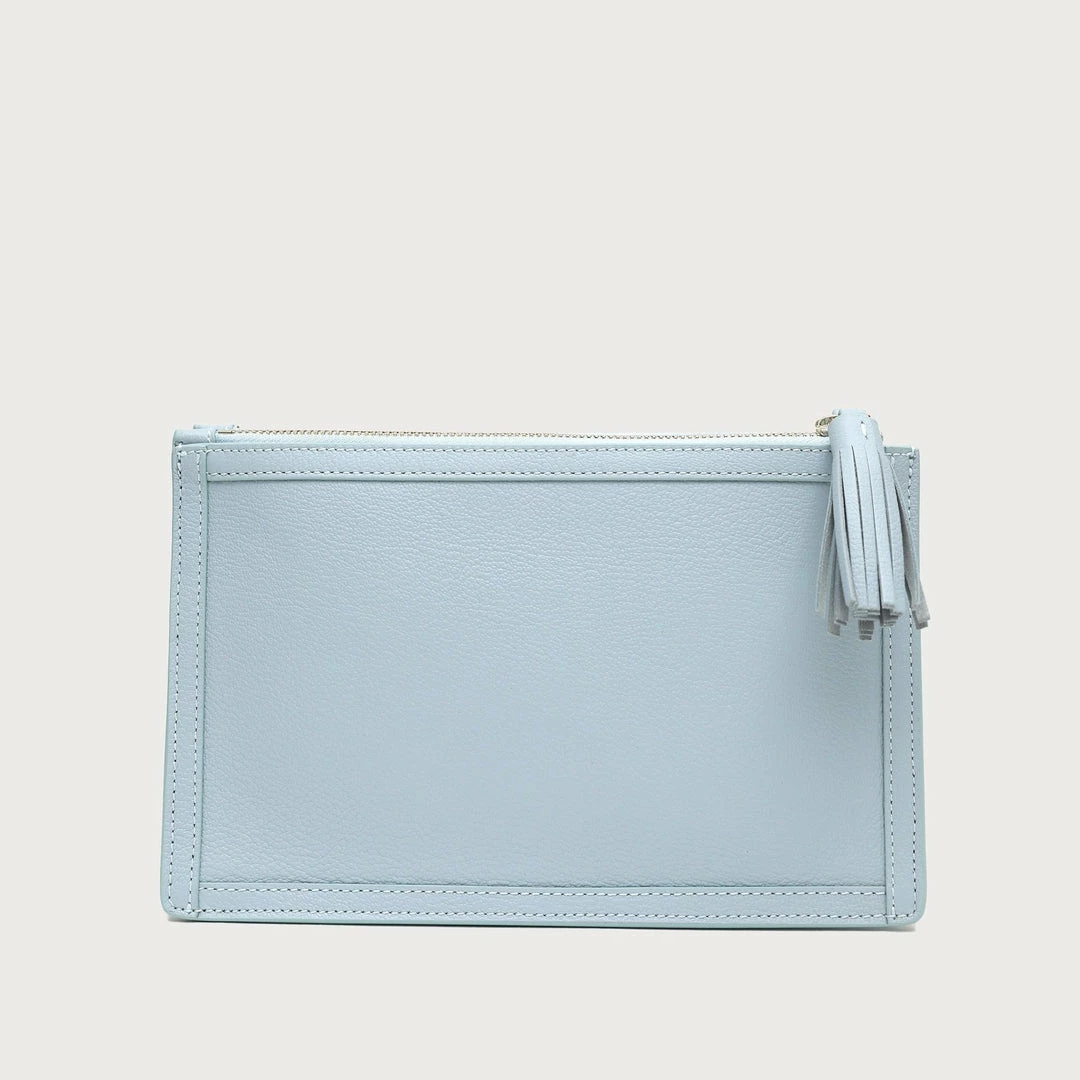 Neely & Chloe WHAT'S HOT No. 60 Double Zip Shoulder Goat Embossed 6 Neely & Chloe WHAT'S HOT No. 60 Double Zip Shoulder Goat Embossed