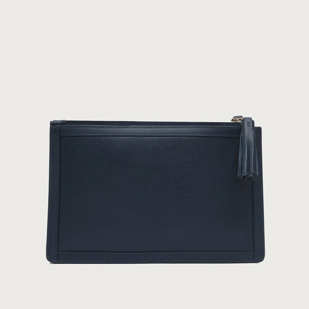 Neely & Chloe WHAT'S HOT No. 60 Double Zip Shoulder Goat Embossed 5 Neely & Chloe WHAT'S HOT No. 60 Double Zip Shoulder Goat Embossed