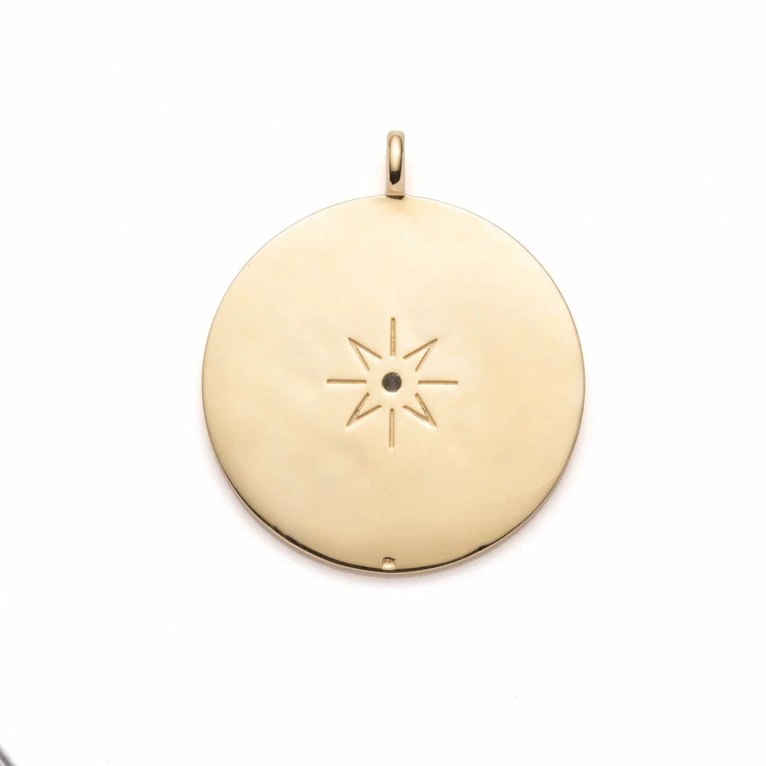 Heritage Jewelry Fine Jewelry 18k Yellow Gold Roman Pendant
