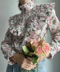 Hortense Rose Blouse WHAT'S HOT