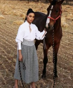 Hess Amalia Linen Blouse Tops