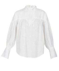 Hess Amalia Linen Blouse Tops