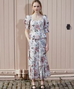 Anna Mason Rosi Midi Dress CLOTHING