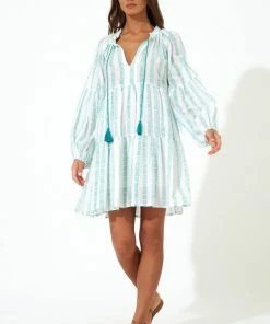 OLIPHANT Balloon Sleeve Short- Archer Green