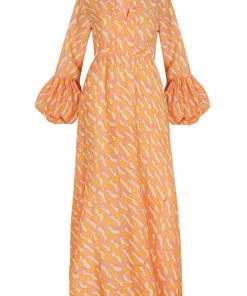 Hess Aura Long Dress Block Print Calling All Colors