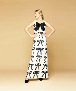 MME.Mink MME. BOW Garden Dress - NOIR Mme. Mink