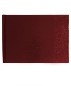 Sloane Stationery GUEST BOOK - BURGUNDY Stationery & Home