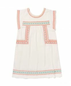 The Coast Brand Bayley Dress - Light Pink/Peach/Light Yellow/Light Blue WHAT'S HOT