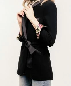 RosewaterHouse Shab Blazer - Black Jackets + Outerwear