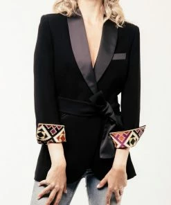 RosewaterHouse Shab Blazer - Black Jackets + Outerwear