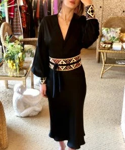 RosewaterHouse Silk Yar Blouse - Black 12 RosewaterHouse Silk Yar Blouse - Black