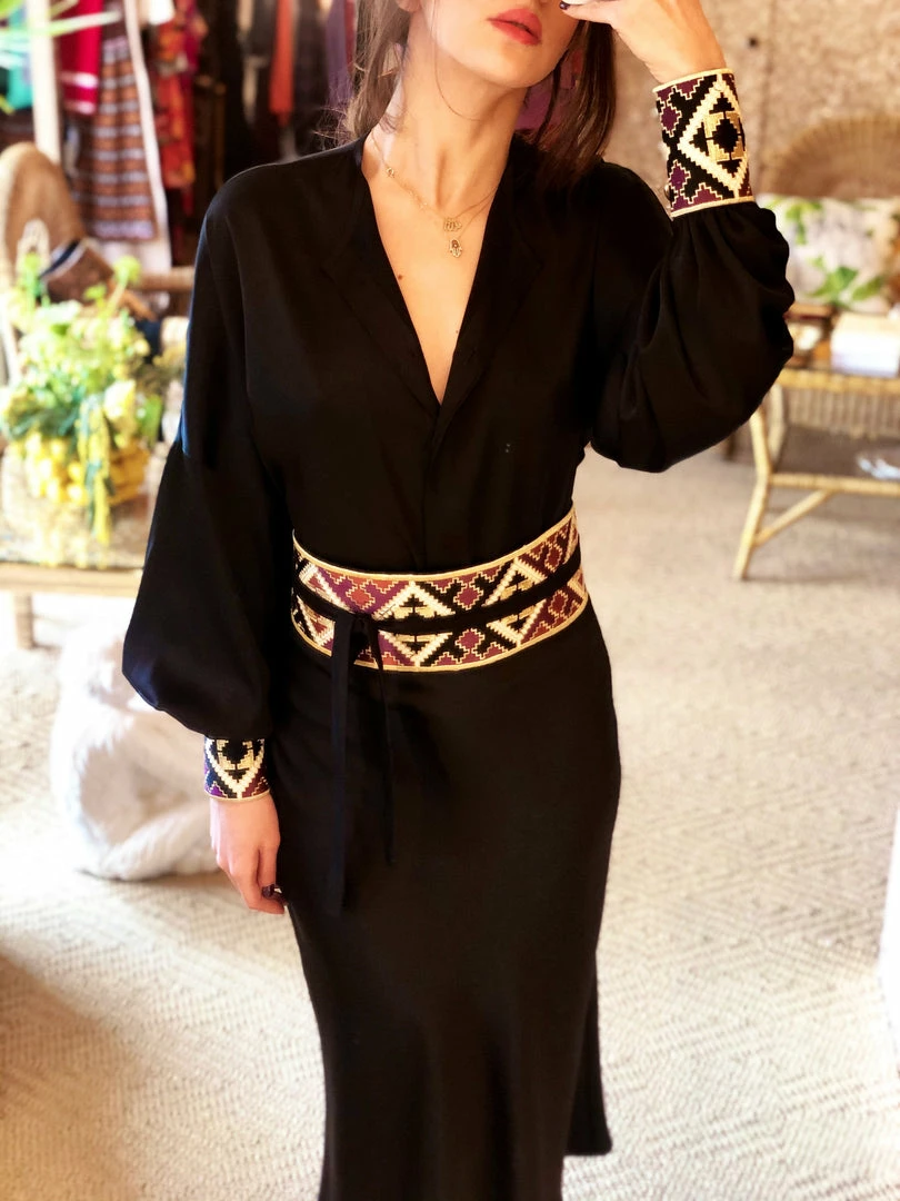 RosewaterHouse Silk Yar Blouse - Black 8 RosewaterHouse Silk Yar Blouse - Black