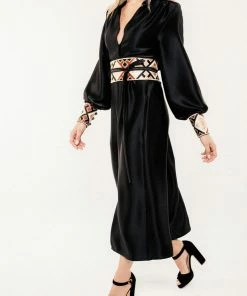 RosewaterHouse CLOTHING Isfahan Dress - Black 6 RosewaterHouse CLOTHING Isfahan Dress - Black