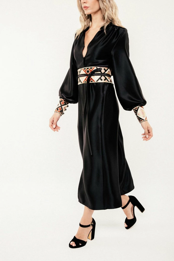 RosewaterHouse CLOTHING Isfahan Dress - Black 4 RosewaterHouse CLOTHING Isfahan Dress - Black