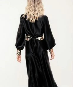 RosewaterHouse CLOTHING Isfahan Dress - Black 7 RosewaterHouse CLOTHING Isfahan Dress - Black