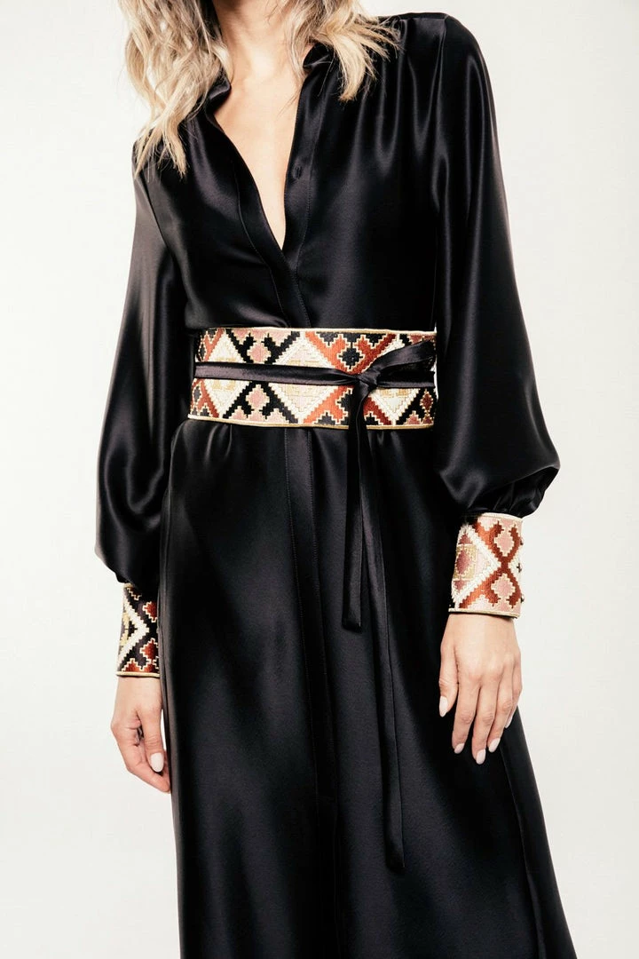 RosewaterHouse CLOTHING Isfahan Dress - Black 3 RosewaterHouse CLOTHING Isfahan Dress - Black