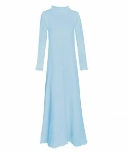 Casey Marks Lounge Dress In Winter Blue French Terry