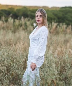 Hess Bomfim Broderie Anglaise Dress CLOTHING