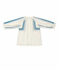 The Coast Brand WHAT'S HOT Boulder Top - Blue/Green/Light Blue/Denim