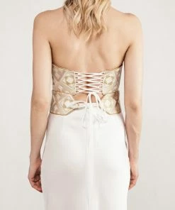 RosewaterHouse CLOTHING Avin Slip Skirt - Ivory