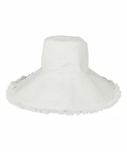 Hat Attack Canvas Packable Hat- White
