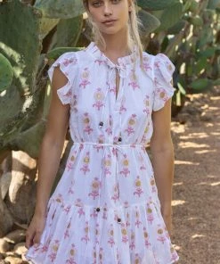 OLIPHANT Cinched Flirty- Leela Peach