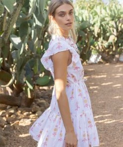 OLIPHANT Cinched Flirty- Leela Peach