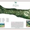 Vintage Golf Course Maps Creek Club