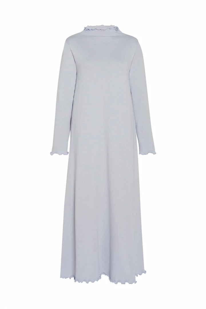 Casey Marks Lounge Dress In Ice Blue Ponte Knit WHAT'S HOT 3 Casey Marks Lounge Dress In Ice Blue Ponte Knit WHAT'S HOT