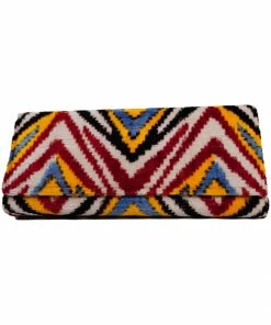 Larkin Lane WHAT'S HOT Madrid Velvet Ikat Cassie Clutch