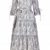 Daydress Colette Dress In Blue Chintz Trail WHAT'S HOT