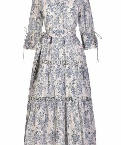 Daydress Colette Dress In Blue Chintz Trail WHAT'S HOT