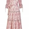 Daydress WHAT'S HOT Colette Dress In Cerise Chintz Trail