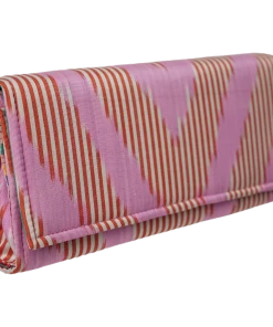 Larkin Lane WHAT'S HOT Darien Silk Ikat Cassie Clutch