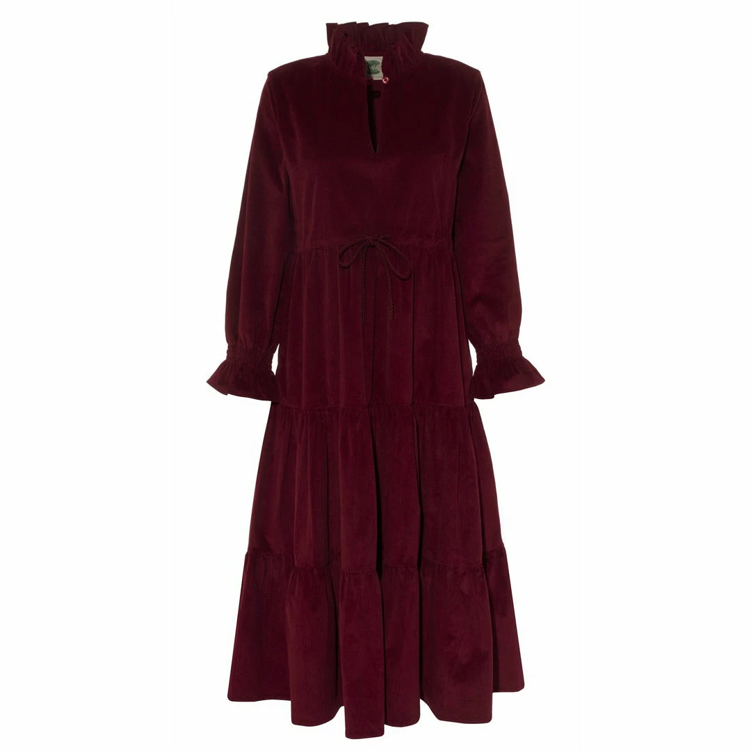 Daydress Alma Dress In Red Velvet Needlecord WHAT'S HOT 3 Daydress Alma Dress In Red Velvet Needlecord WHAT'S HOT