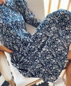 Nina Blanc CLOTHING THE NAVY MANUELA DRESS