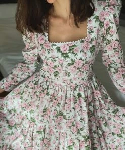 Hortense Rose De Jour Dress 13 Hortense Rose De Jour Dress