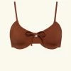 Follow Suit The Emily Top - Cognac Mme. Mink