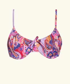 Follow Suit The Emily Top - Paisley Mme. Mink