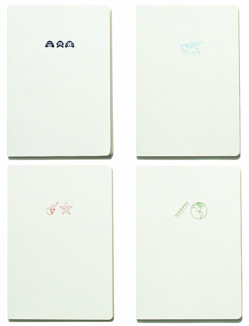 Sloane Stationery EMOJI SET OF 4 - PIGS, MONKEYS, RULER, ROCK STAR 3 Sloane Stationery EMOJI SET OF 4 - PIGS, MONKEYS, RULER, ROCK STAR