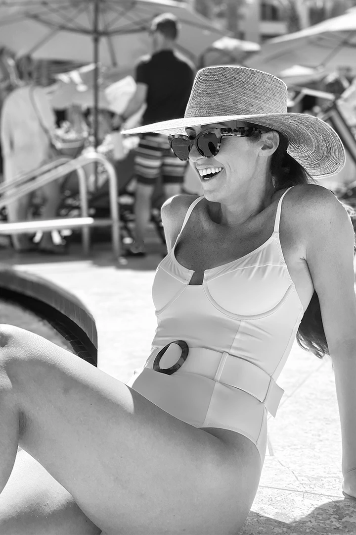 Follow Suit The Francesca One Piece - White Mme. Mink 7 Follow Suit The Francesca One Piece - White Mme. Mink