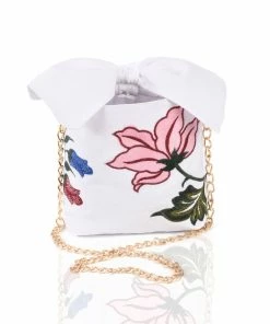 Fanm Mon POUCHETTE White