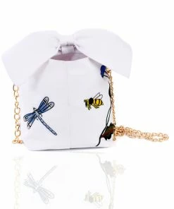 Fanm Mon POUCHETTE White