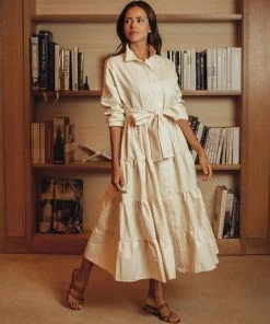 Daphne Wilde Giovanna In Cream Cotton