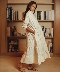 Daphne Wilde Giovanna In Cream Cotton