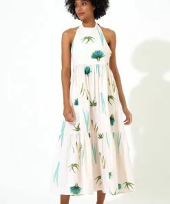 OLIPHANT Halter Maxi- Frond Green 9 OLIPHANT Halter Maxi- Frond Green