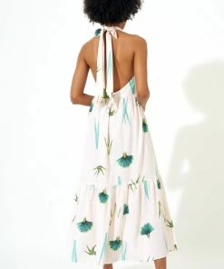 OLIPHANT Halter Maxi- Frond Green 8 OLIPHANT Halter Maxi- Frond Green