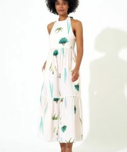 OLIPHANT Halter Maxi- Frond Green 7 OLIPHANT Halter Maxi- Frond Green